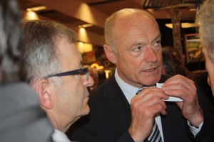 Alain Rousset, président de l'ARF et François Bonneau (archives).