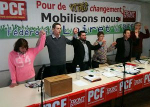 Lors du congrès du PCF Loiret (Photo PC).