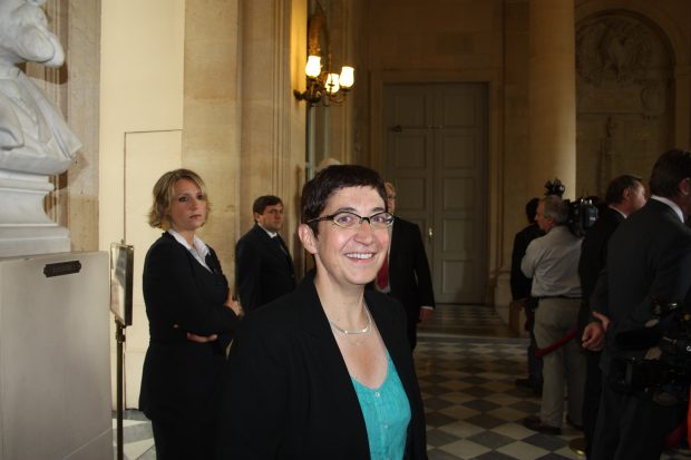 Valérie Corre lors de la rentrée parlementaire en juin 2012.