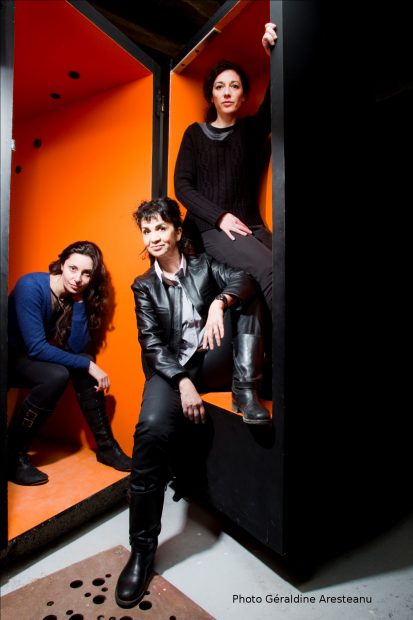 avec Aimée Leballeur, Barbara Goguier et Manouchka Récoché