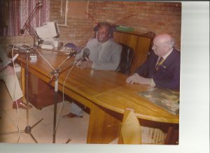 Juvénal Habyarimana en décembre 1993 à la Maison du Loiret à Butare.
