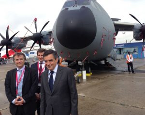Serge Grouard et François Fillon au Bourget.