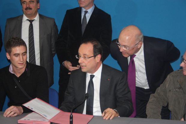 Michel Sapin, l'homme qui murmure à l'oreille du Président. (Ici à Blois. Archives.)