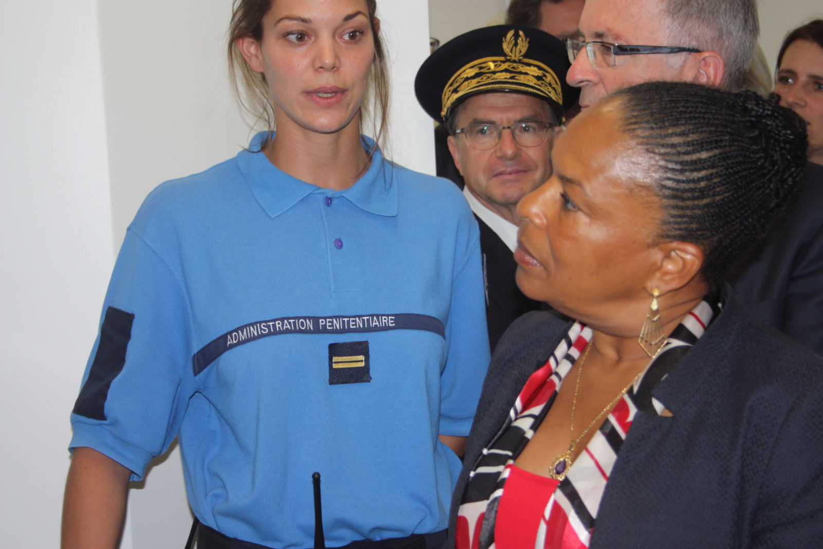 La Prison D Orleans Saran Ouverte Par Christiane Taubira Magcentre