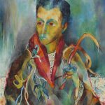 Roger Toulouse_Le jeune homme au foulard rouge_1939 (c) musee des Beaux_Arts d Orleans