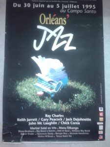 Ray Charles, Keith Jarrett, Chick Corea, Manu Dibango...C'était en 1995!