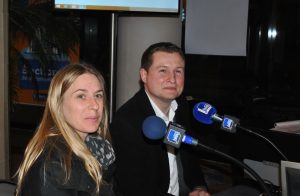 Estelle Touzin et Baptiste Chapuis.