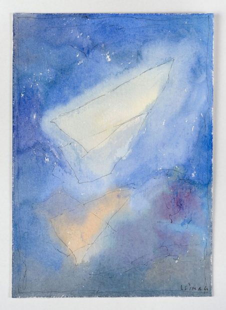 Joseph Sima - Sans titre, 1960 Aquarelle et plume, encre de chine sur papier, 34 x 24,5 cm Collection particulière © Photographe Alberto Ricci