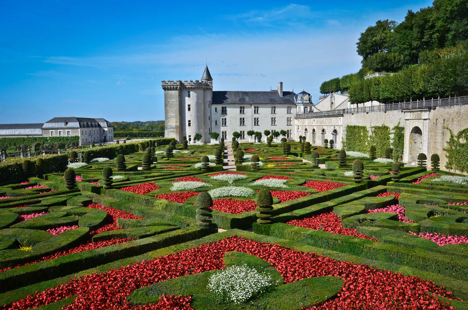 Jardins et château de Villandry © Villandry