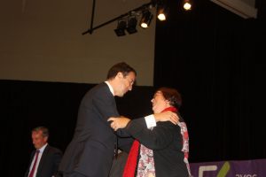 Marie-Agnes Linguet (UDI) et Guillaume Peltier (LR).