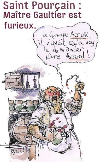 Dessin Gaulthier par Roland Sabatier