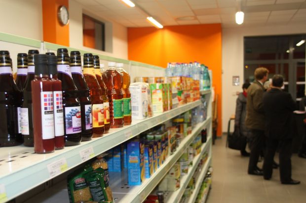 A l'épicerie solidaire de Mainvilliers.