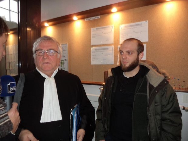 Patrick Communal et son client Adrien Chansard