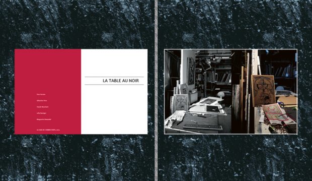 la table au noir
