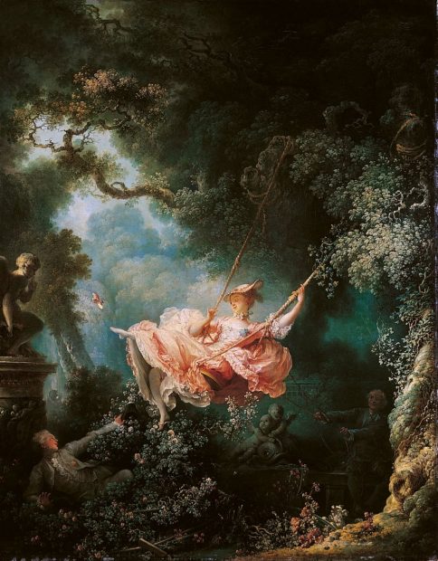 Les hasards heureux de l'escarpolette, Wallace Collection