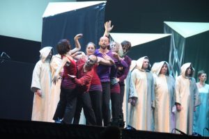 Pour la première fois à la Fabrique Orléans des danseurs.