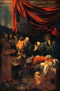 La mort de la Vierge Caravage