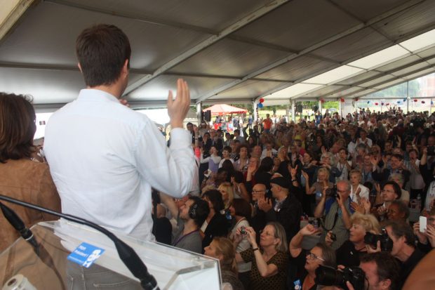 La fête de la Violette (Droite forte) en 2014.