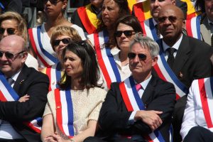 Deux autres candidats à la candidature, Murielle Chéradame  et Florent Montillot (UDI).