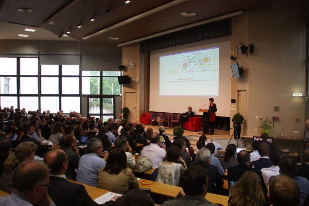 Un amphi plein pour le colloque final sur les campus.
