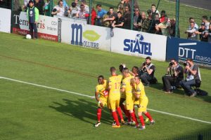 vient d'inscrire le premier but pour Orléans