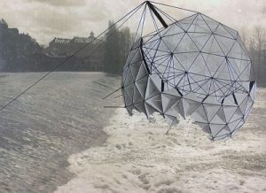 Günter Günschel, Wasserspiel aus geodätischen Systemen, 1953 - Collection Frac Centre