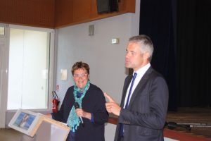 Laurent Wauquiez et Marianne Dubois.