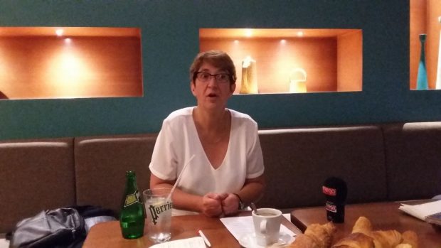 Valérie Corre le 14 septembre.