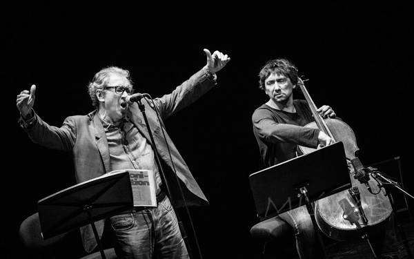 John Greaves, Vincent Courtois, Photo Marie-Line Bonneau