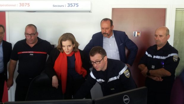 NKM au centre de traitement et d'alerte du SDIS 45.