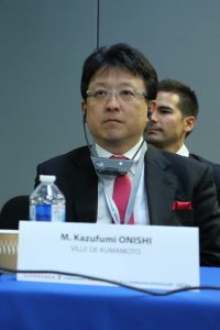 Kazufumi Onishi, maire de Kumamoto (c) Arnaud Roy