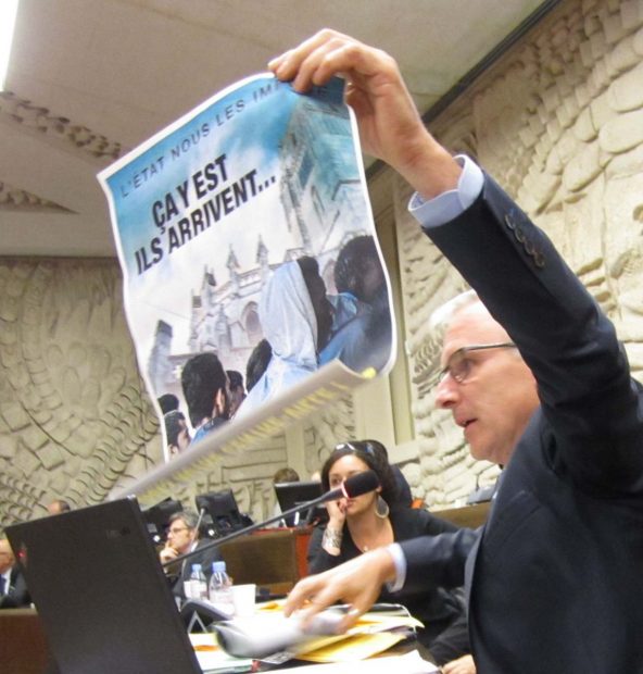 Charles Fournier au Conseil régional le 13 octobre.