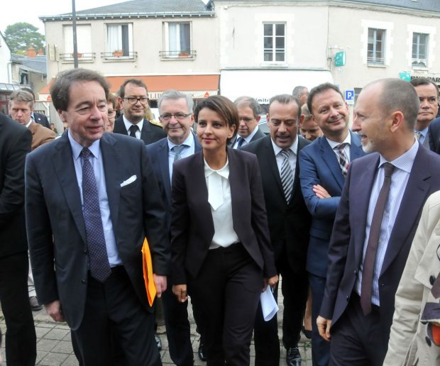 Najat Vallaud-Belkacem aux Rendez-vous de l'histoire de Blois en 2014 (archives Mag'Centre).
