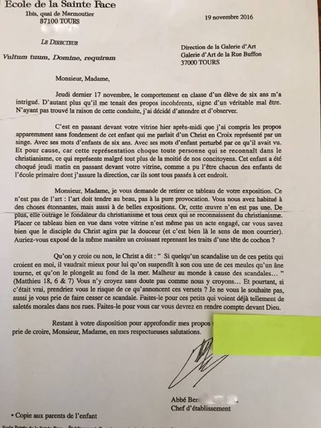 lettre croix gorille