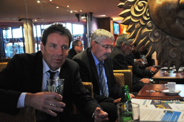 Geoffroy Roux de Bézieux, au Perrier tranche.
