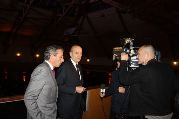 Philipe Vigier avec Alain Juppé