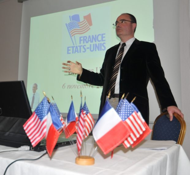 J. Danard président national France - États-Unis. (archives Mag'Centre).