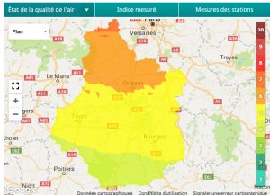 Situation au 30 11 16 source Ligair