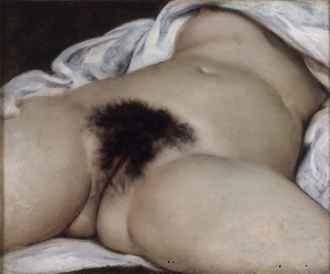 L'origine du Monde Gustave Courbet Musée d'Orsay Paris