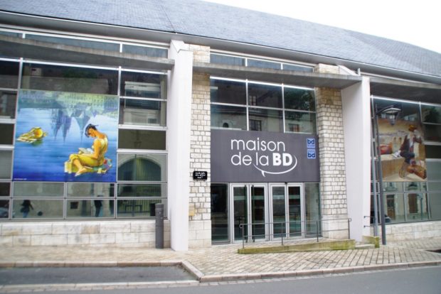 La Maison de la BD à Blois, siège du festival bd BOUM.