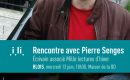 Rencontre avec Pierre Senges Rencontre avec Pierre Senges