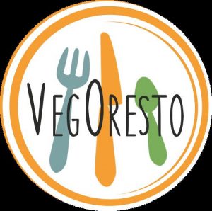 Logo des restaurants adhérents à la charte VegOresto.