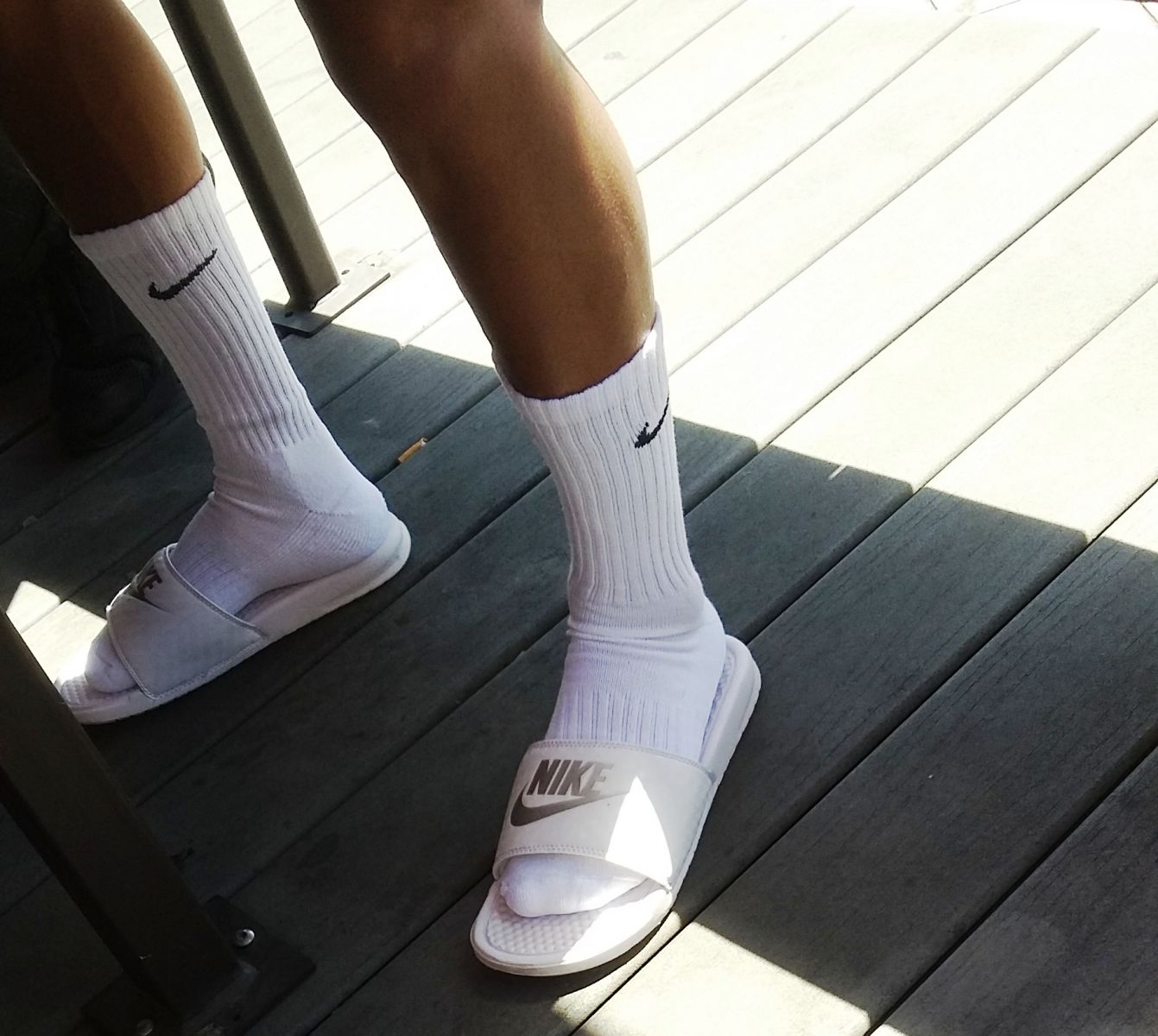 claquette chaussette
