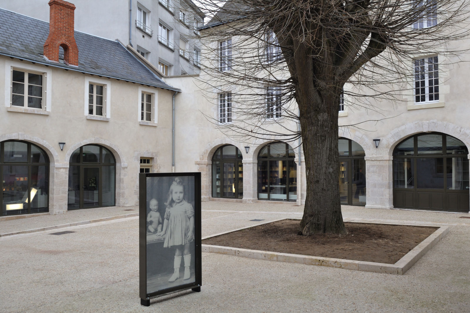 La cour du Cercil, Musée Mémorial des enfants du Vel d'Hiv 