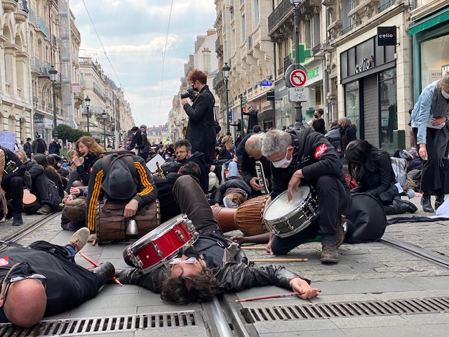 Manif intermittents