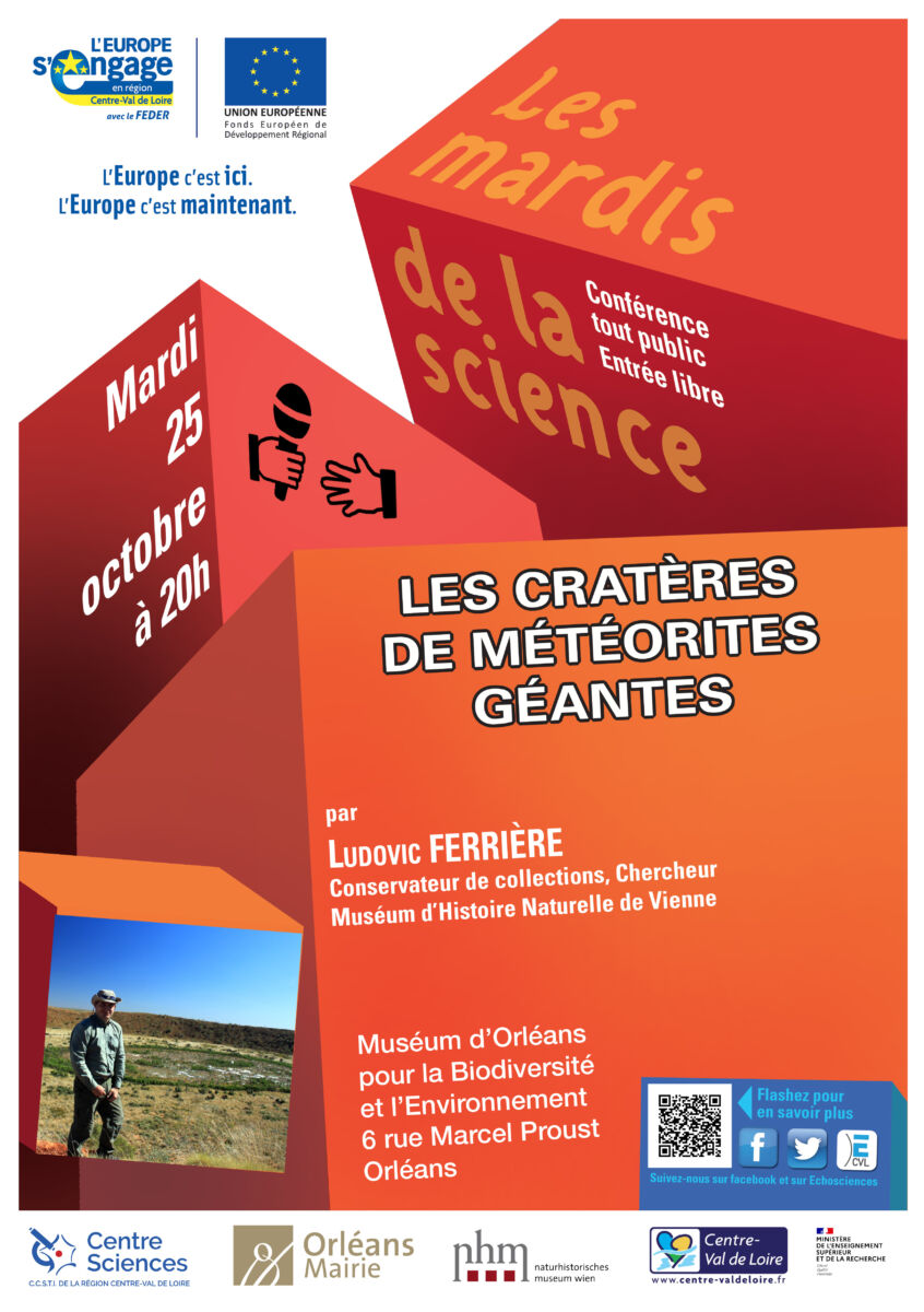 Martedì Conferenza scientifica: crateri meteorici giganti sulla Terra