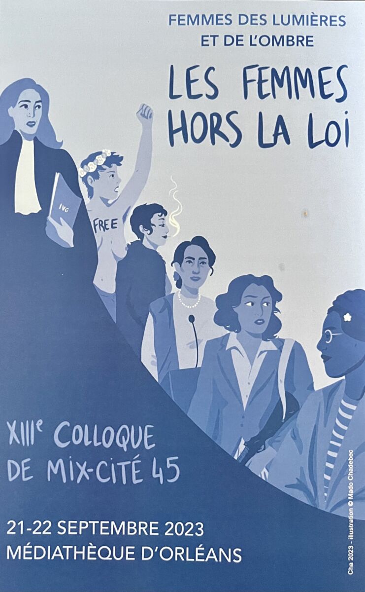 Affiche colloque Femmes hors la loi