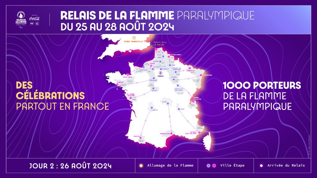 La Flamme Paralympique brillera à Blois et Chartres
