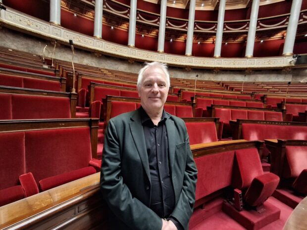 Le député Charles Fournier à l'Assemblée nationale