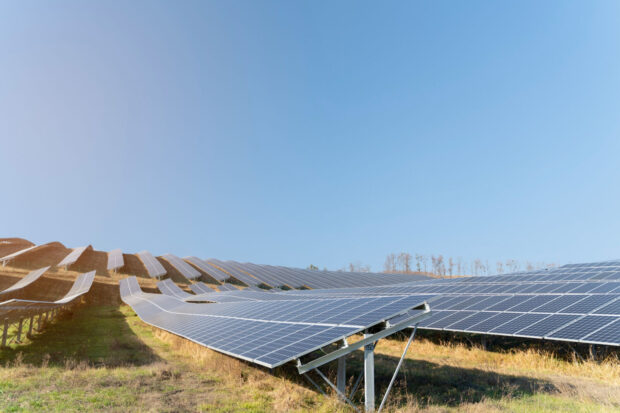 Une ferme photovoltaïque